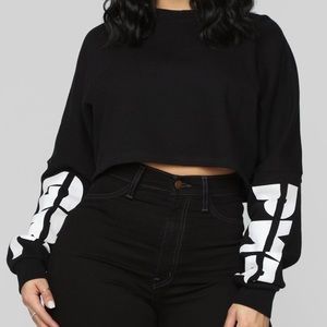 GRL PWL Crop Sweater